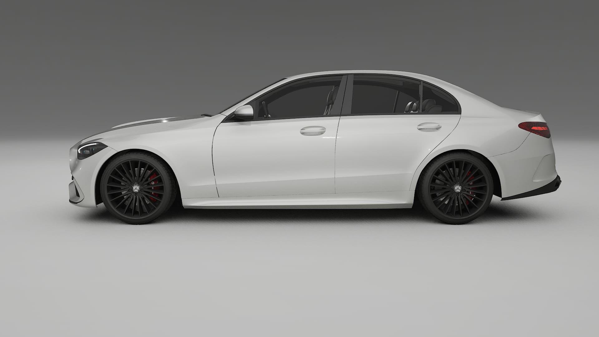 Mercedes C Class W206 TPU Lackskyddsfilm | PEARL Färgskiftande PPF – Komplett Förskuret Kit