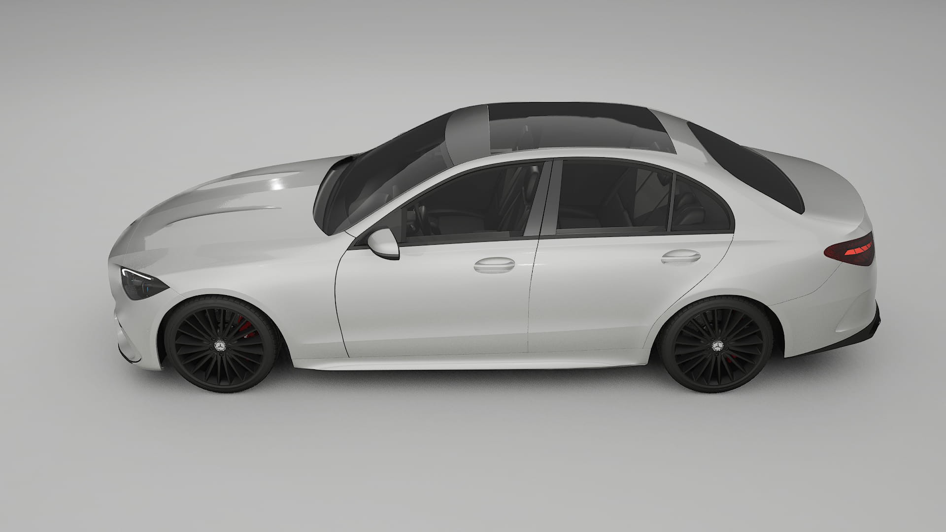 Mercedes C Class W206 TPU Lackskyddsfilm | PEARL Färgskiftande PPF – Komplett Förskuret Kit