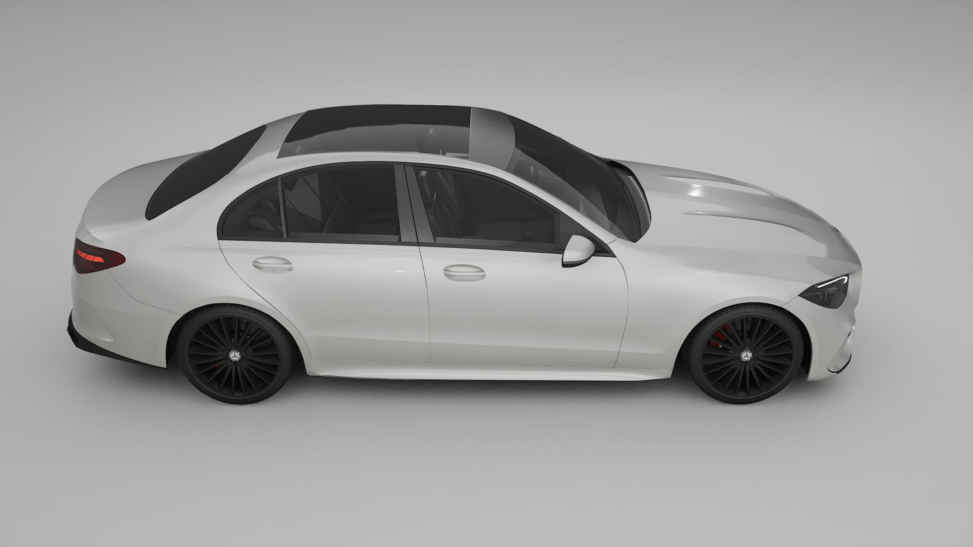 Mercedes C Class W206 TPU Lackskyddsfilm | PEARL Färgskiftande PPF – Komplett Förskuret Kit