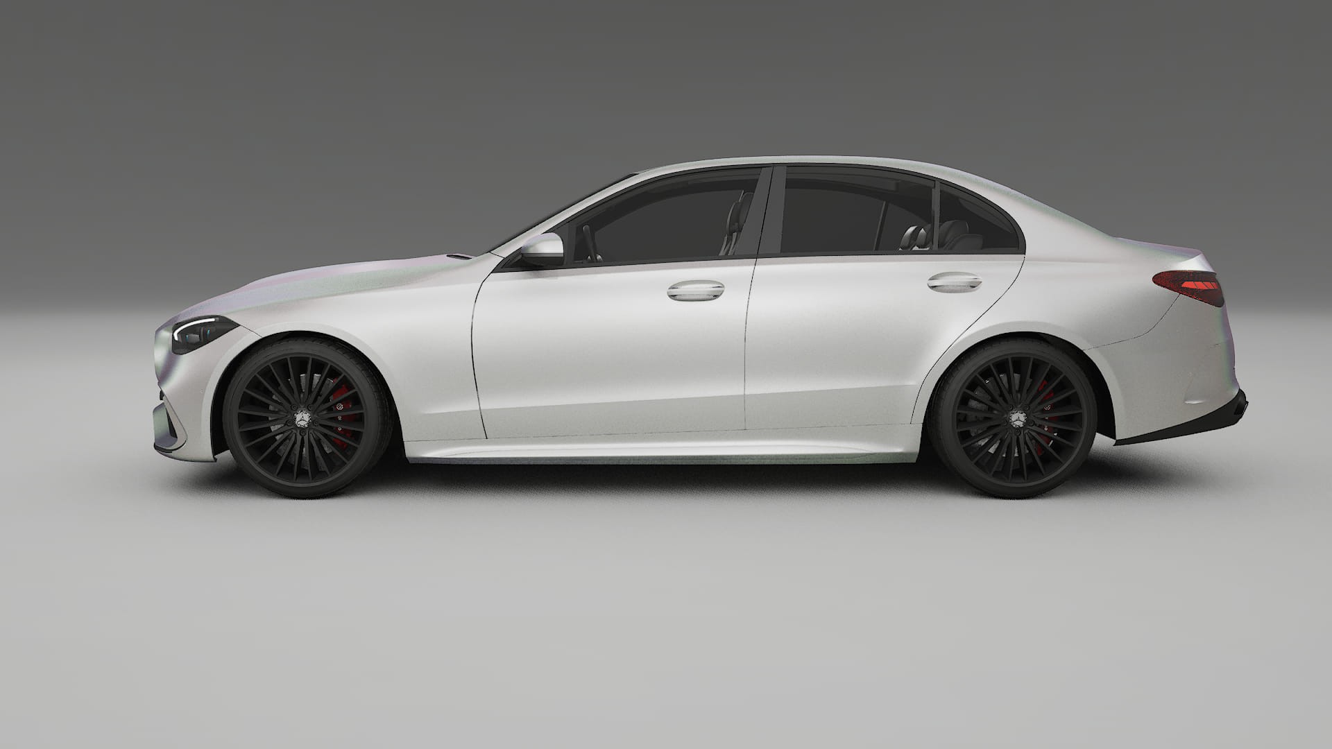 Mercedes C Class W206 TPU Lackskyddsfilm | NEBULA Färgskiftande PPF – Komplett Förskuret Kit