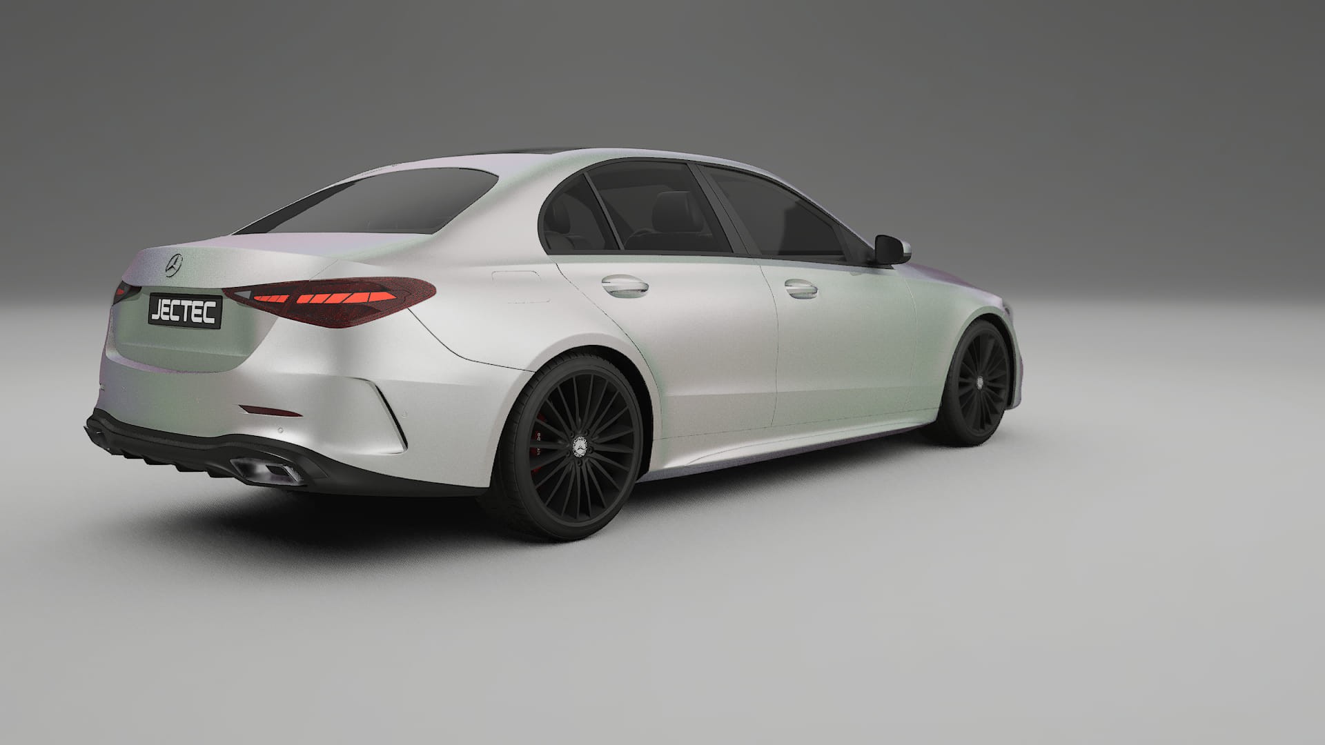 Mercedes C Class W206 TPU Lackskyddsfilm | NEBULA Färgskiftande PPF – Komplett Förskuret Kit