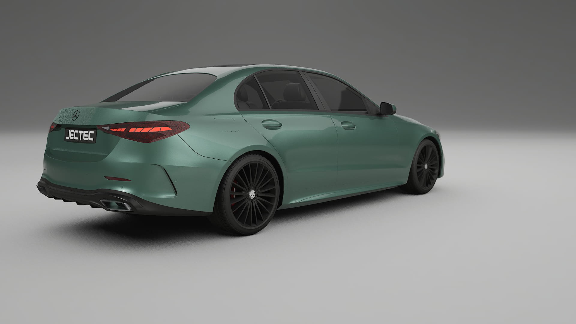 Mercedes C Class W206 TPU Lackskyddsfilm | EVERGREEN Färgskiftande PPF – Komplett Förskuret Kit