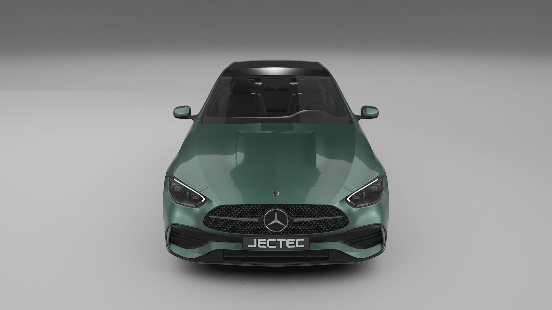 Mercedes C Class W206 TPU Lackskyddsfilm | EVERGREEN Färgskiftande PPF – Komplett Förskuret Kit