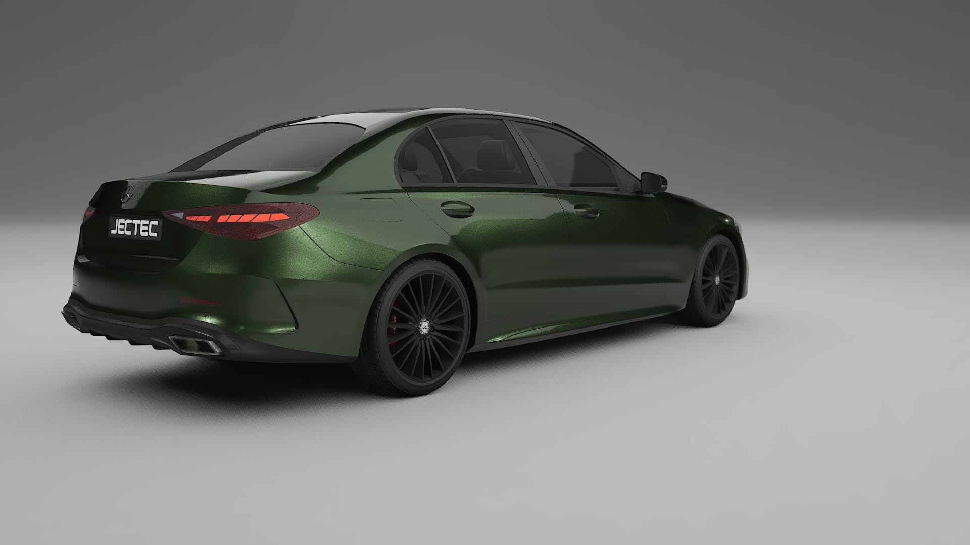 Mercedes C Class W206 TPU Lackskyddsfilm | LAGOON Färgskiftande PPF – Komplett Förskuret Kit