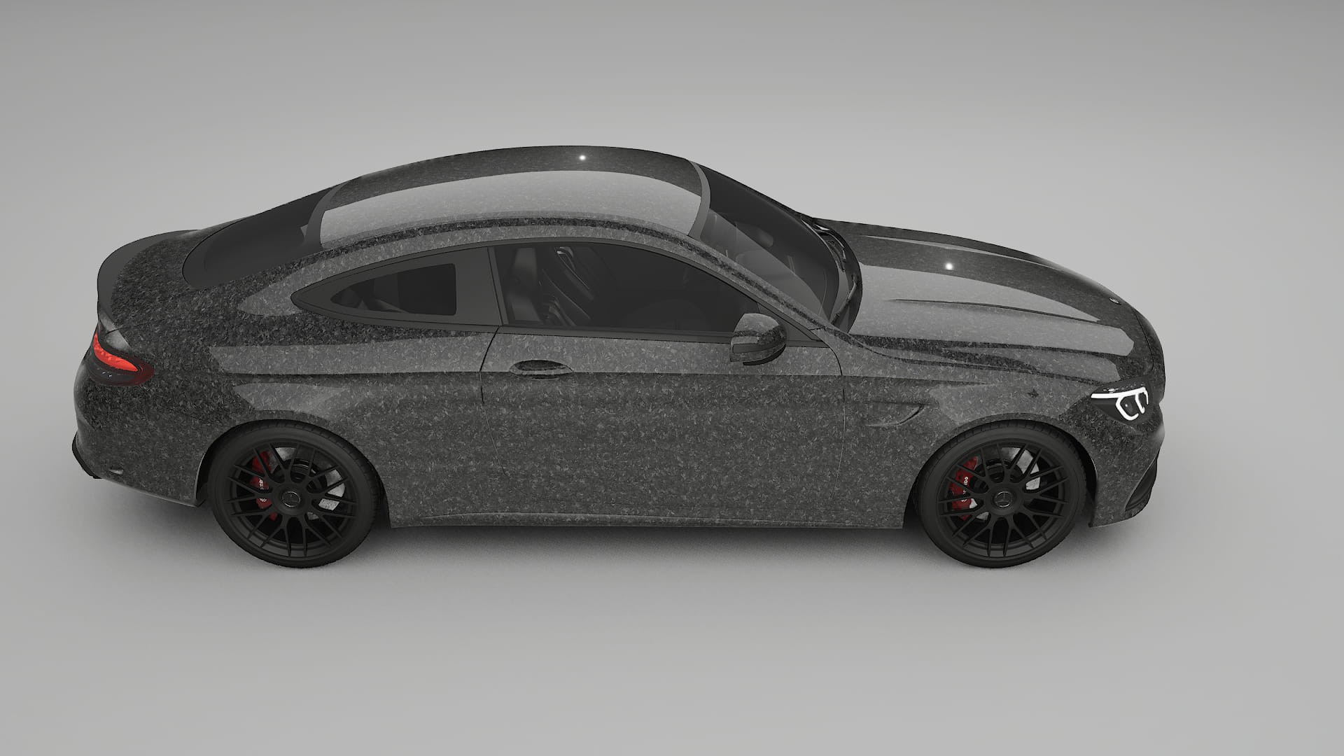 Mercedes C Class W206 TPU Lackskyddsfilm | FORGED S Färgskiftande PPF – Komplett Förskuret Kit