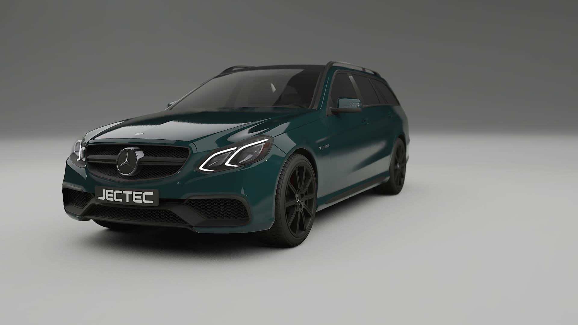 Mercedes E63 AMG Combi W212 facelift LCI TPU Lackskyddsfilm | INFERNO Färgskiftande PPF – Komplett Förskuret Kit