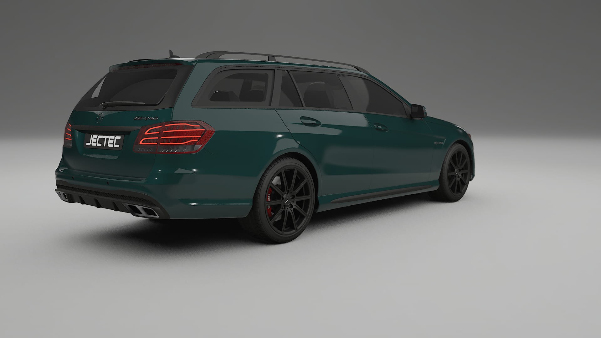 Mercedes E63 AMG Combi W212 facelift LCI TPU Lackskyddsfilm | INFERNO Färgskiftande PPF – Komplett Förskuret Kit