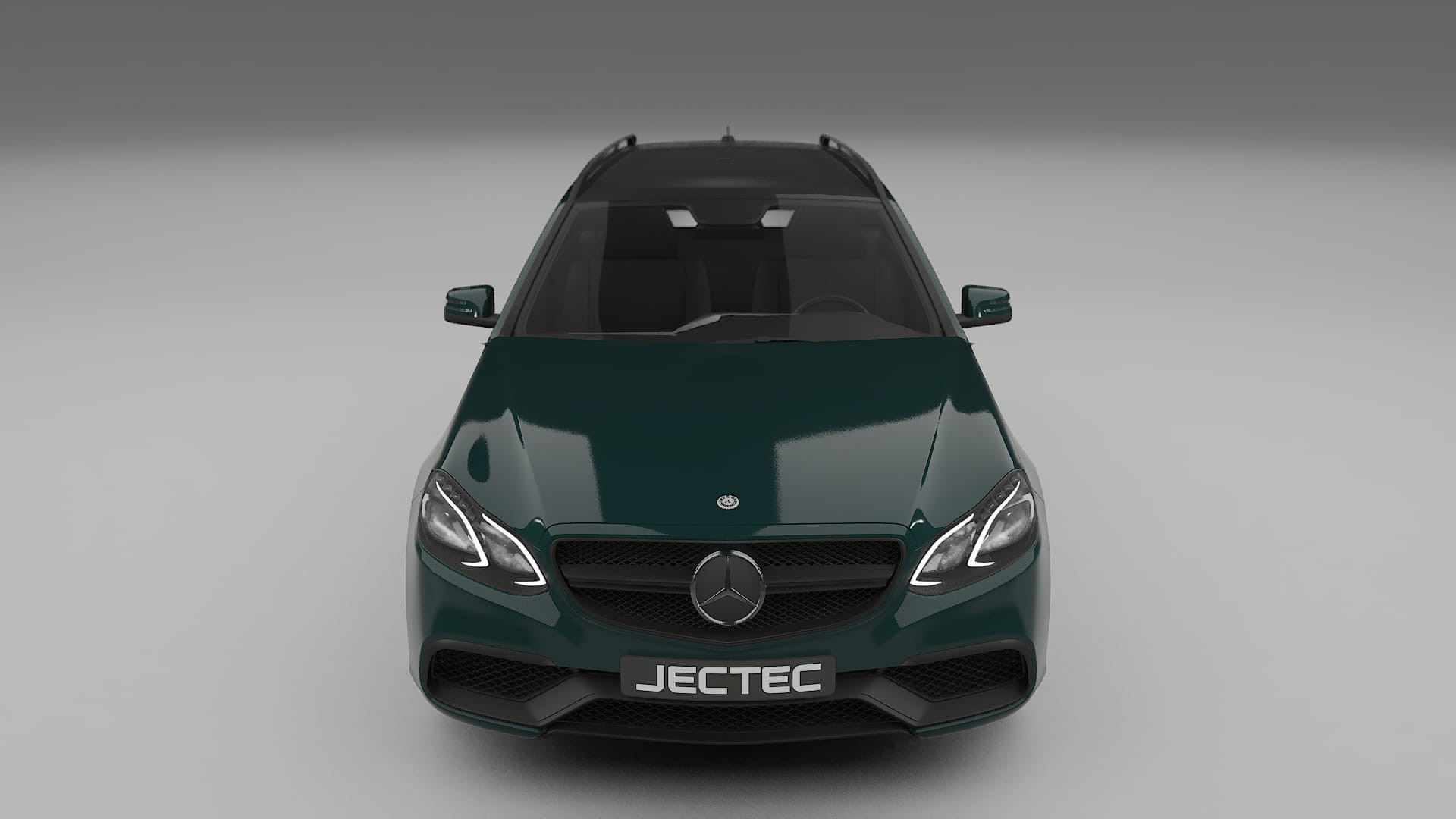 Mercedes E63 AMG Combi W212 facelift LCI TPU Lackskyddsfilm | INFERNO Färgskiftande PPF – Komplett Förskuret Kit