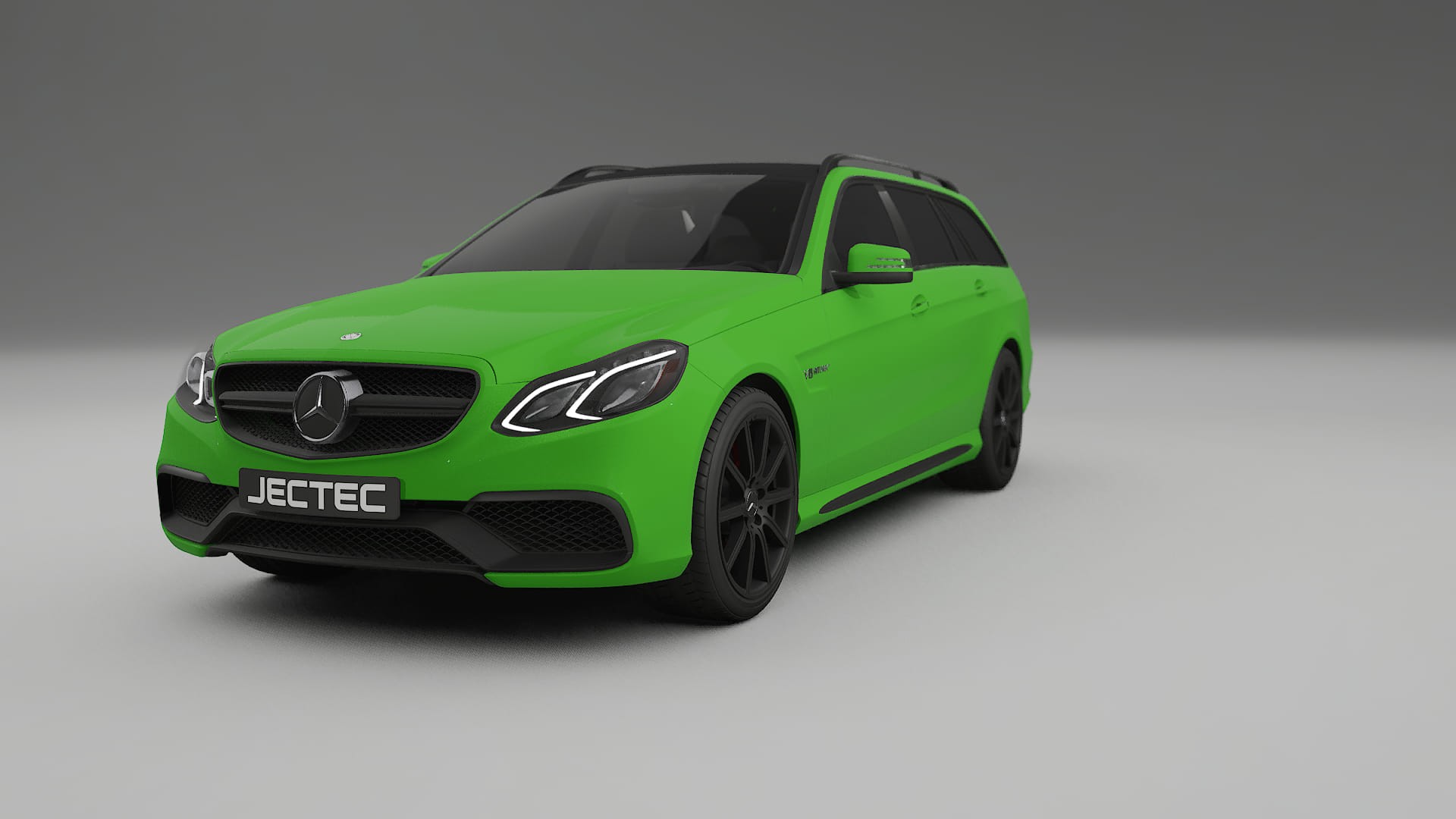 Mercedes E63 AMG Combi W212 facelift LCI TPU Lackskyddsfilm | VENOM Färgskiftande PPF – Komplett Förskuret Kit