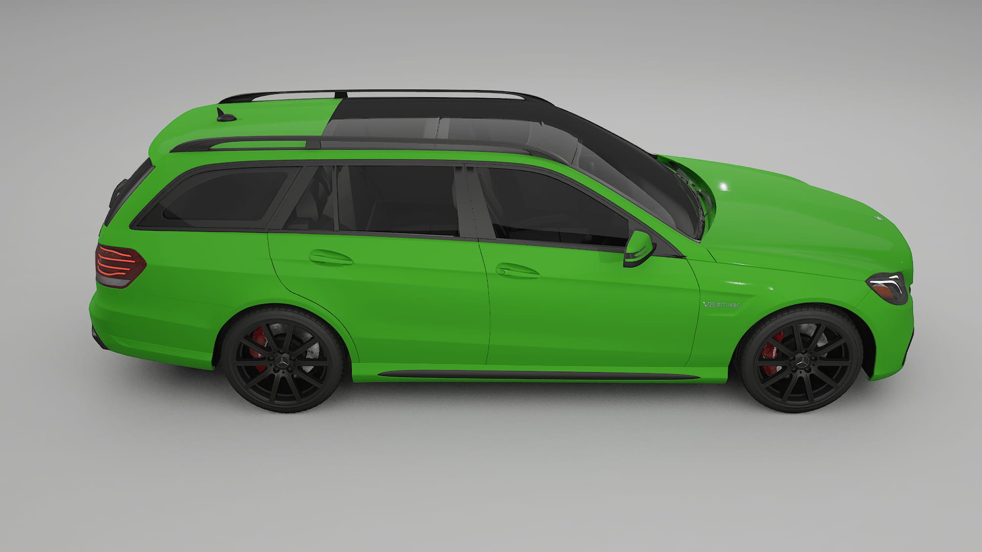 Mercedes E63 AMG Combi W212 facelift LCI TPU Lackskyddsfilm | VENOM Färgskiftande PPF – Komplett Förskuret Kit