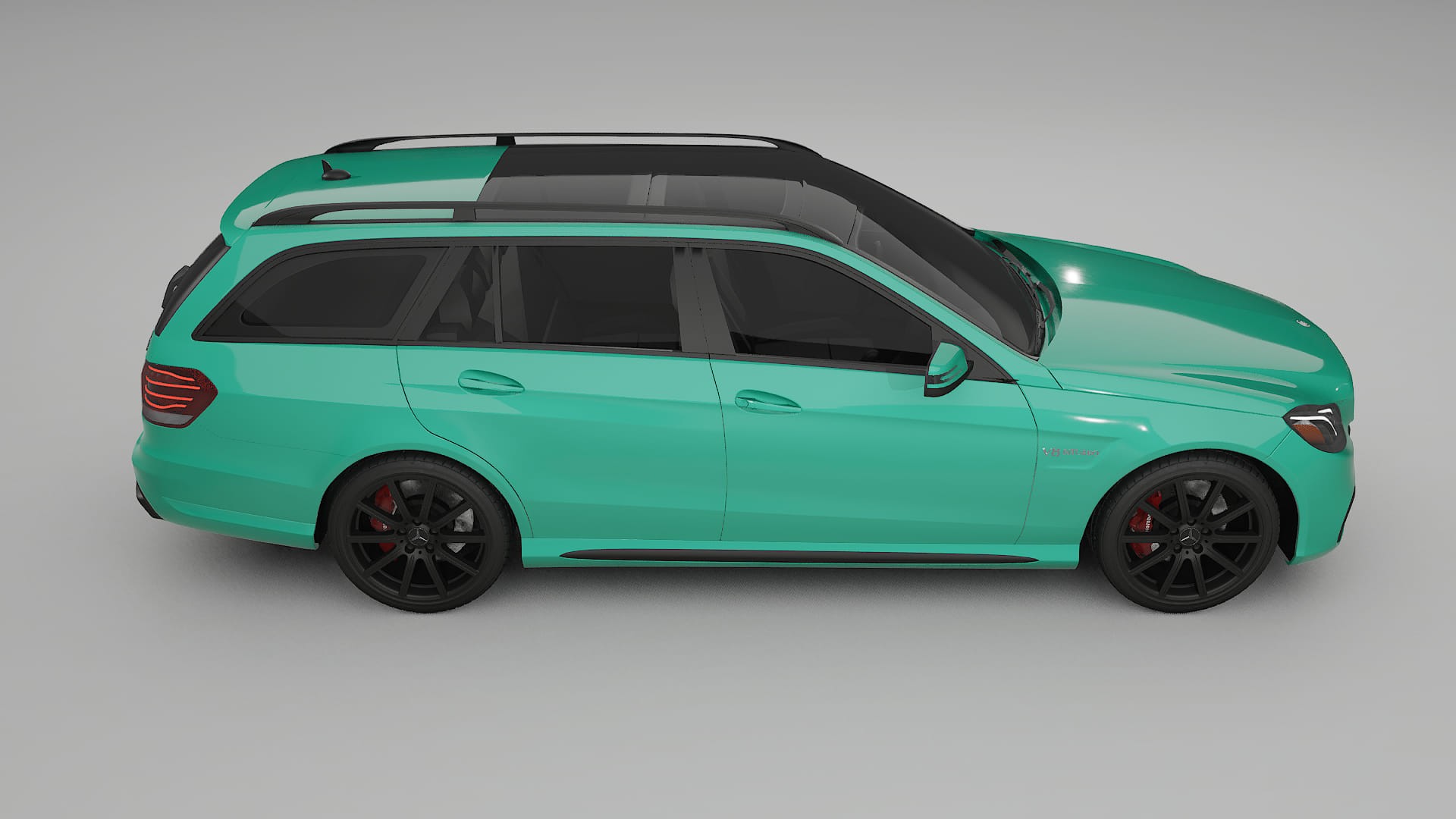 Mercedes E63 AMG Combi W212 facelift LCI TPU Lackskyddsfilm | JEWEL Färgskiftande PPF – Komplett Förskuret Kit