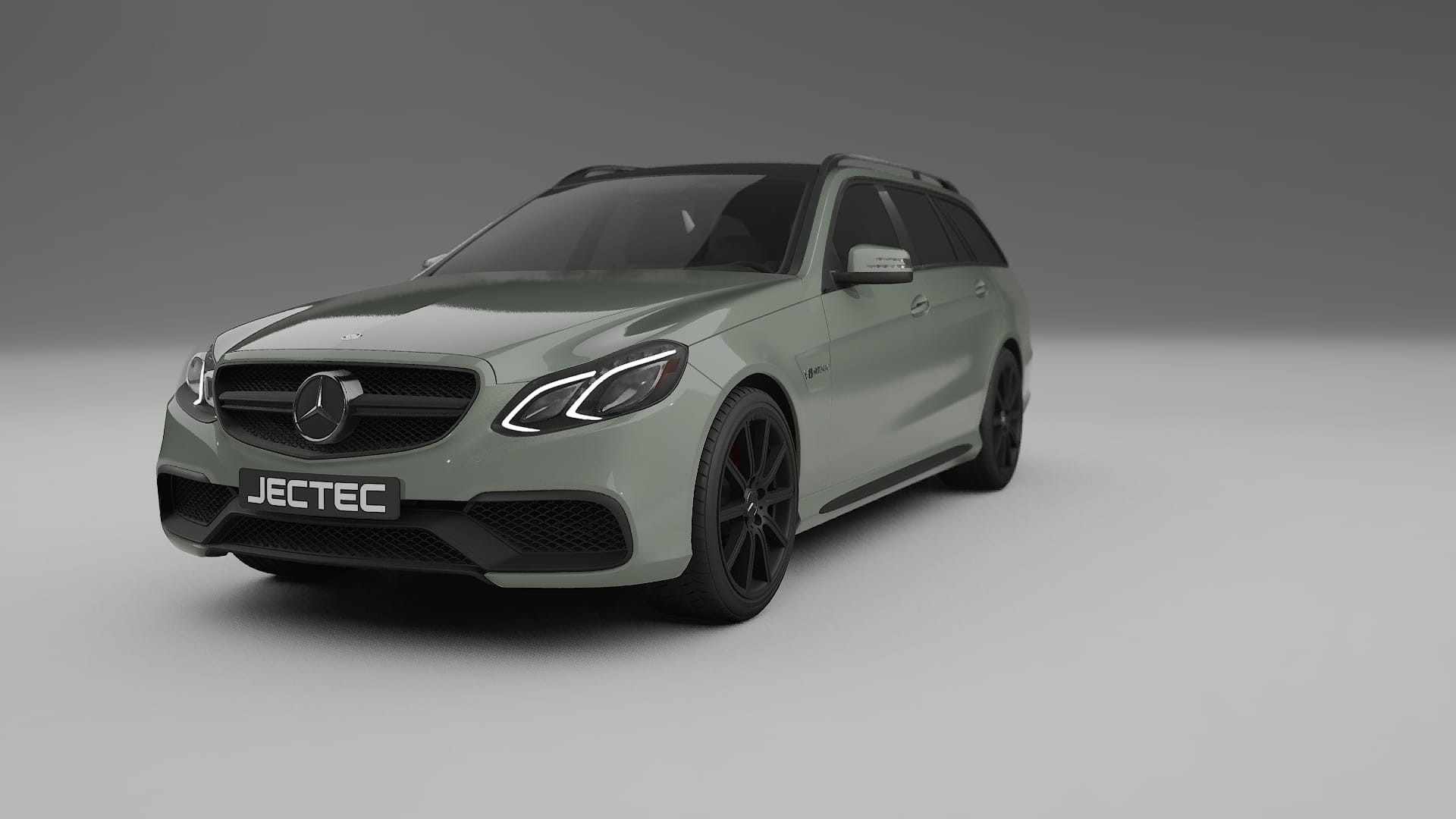 Mercedes E63 AMG Combi W212 facelift LCI TPU Lackskyddsfilm | SLATE Färgskiftande PPF – Komplett Förskuret Kit