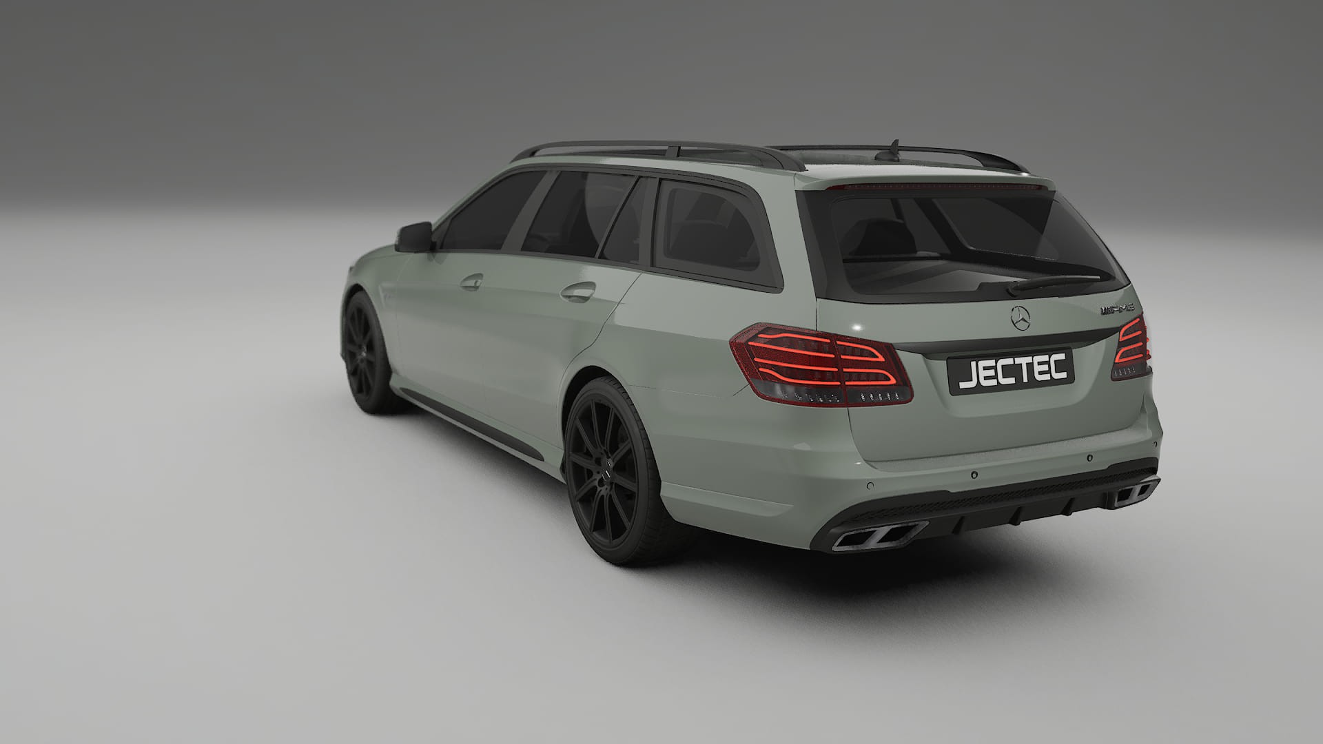 Mercedes E63 AMG Combi W212 facelift LCI TPU Lackskyddsfilm | SLATE Färgskiftande PPF – Komplett Förskuret Kit