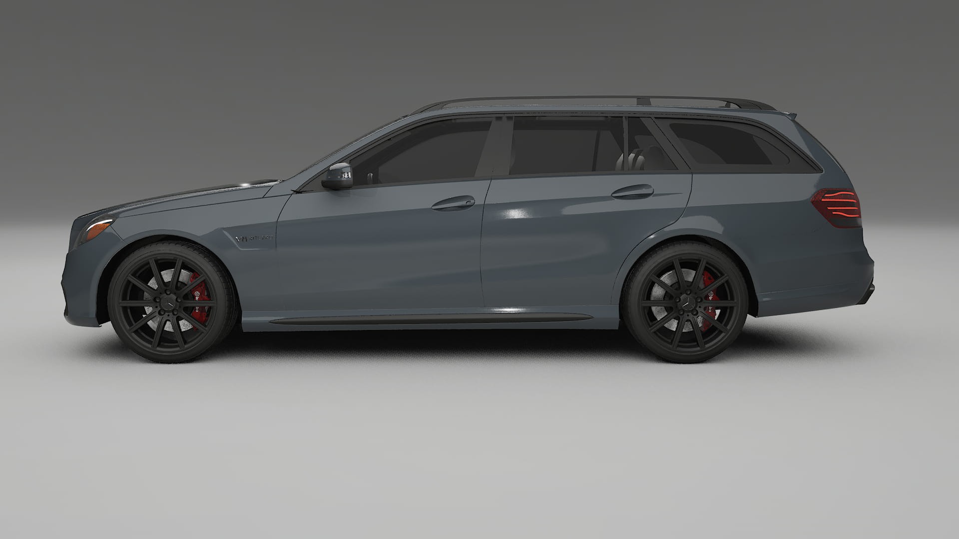 Mercedes E63 AMG Combi W212 facelift LCI TPU Lackskyddsfilm | GRANITE Färgskiftande PPF – Komplett Förskuret Kit