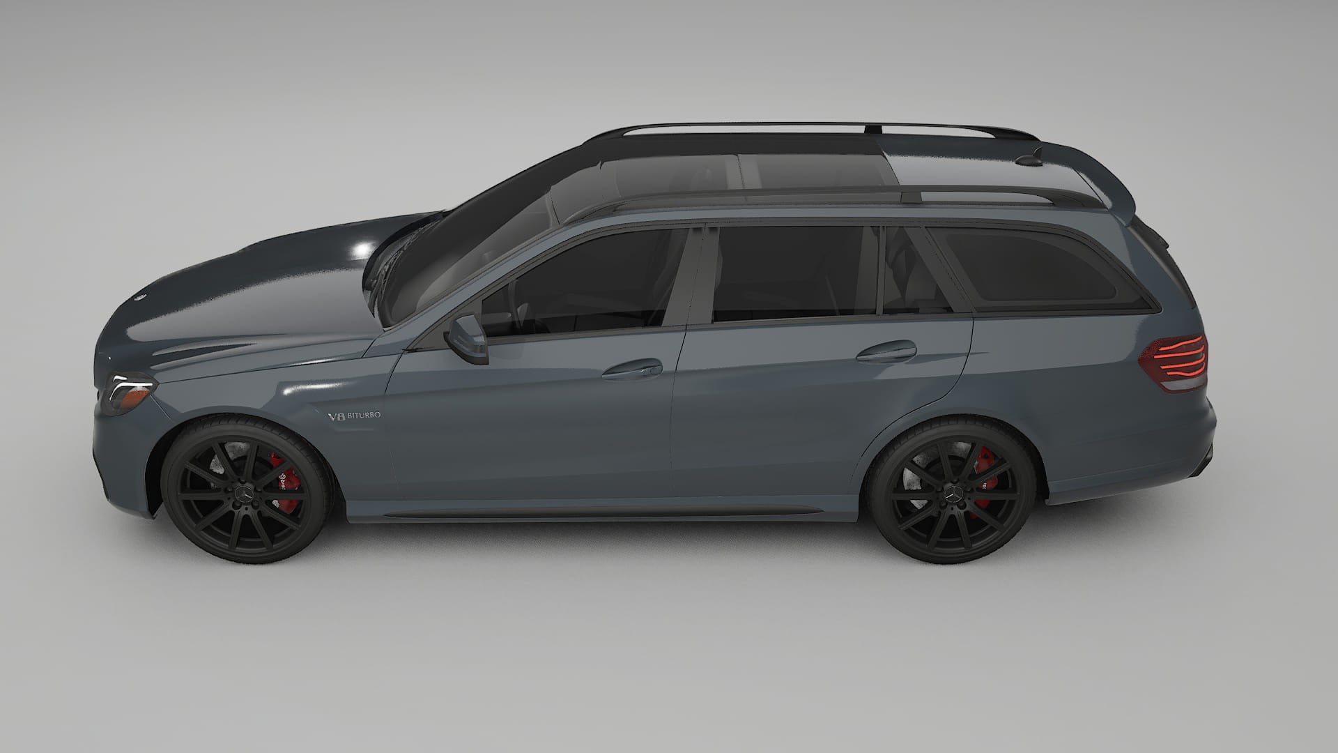 Mercedes E63 AMG Combi W212 facelift LCI TPU Lackskyddsfilm | GRANITE Färgskiftande PPF – Komplett Förskuret Kit