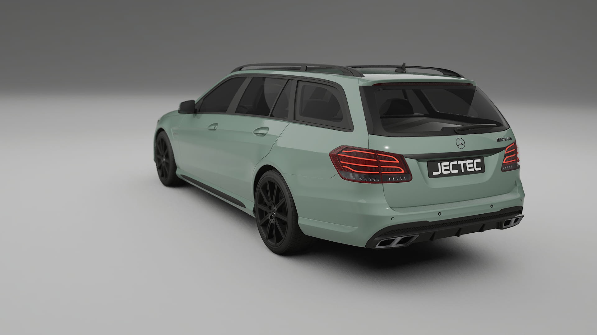 Mercedes E63 AMG Combi W212 facelift LCI TPU Lackskyddsfilm | CINDER Färgskiftande PPF – Komplett Förskuret Kit