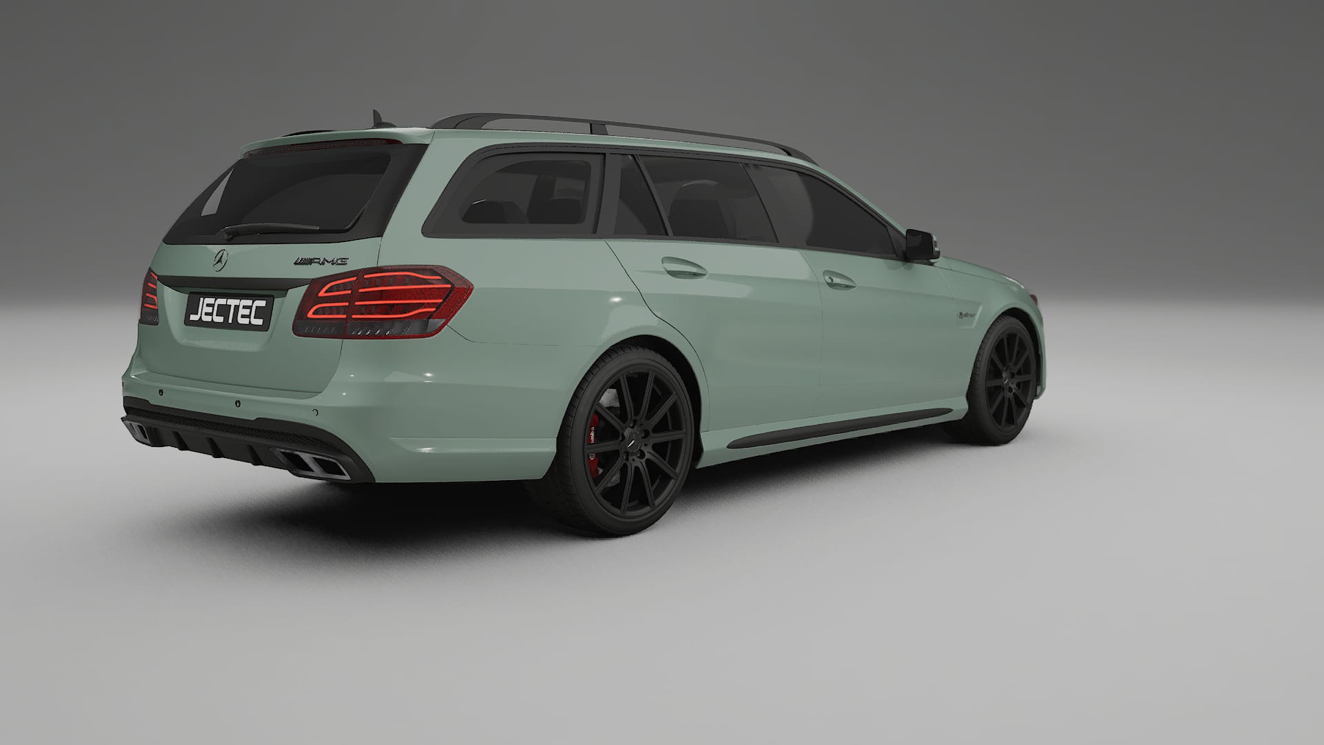 Mercedes E63 AMG Combi W212 facelift LCI TPU Lackskyddsfilm | CINDER Färgskiftande PPF – Komplett Förskuret Kit