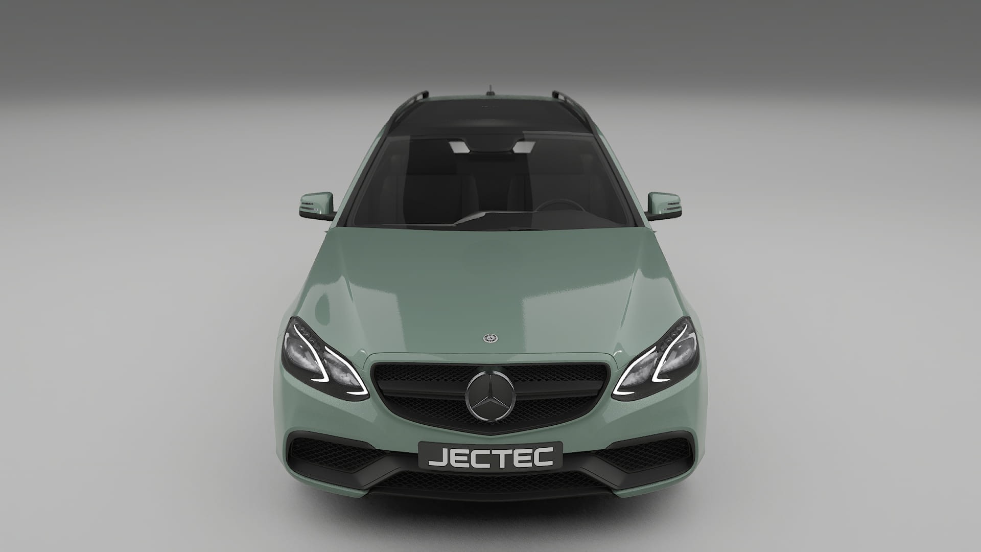 Mercedes E63 AMG Combi W212 facelift LCI TPU Lackskyddsfilm | CINDER Färgskiftande PPF – Komplett Förskuret Kit