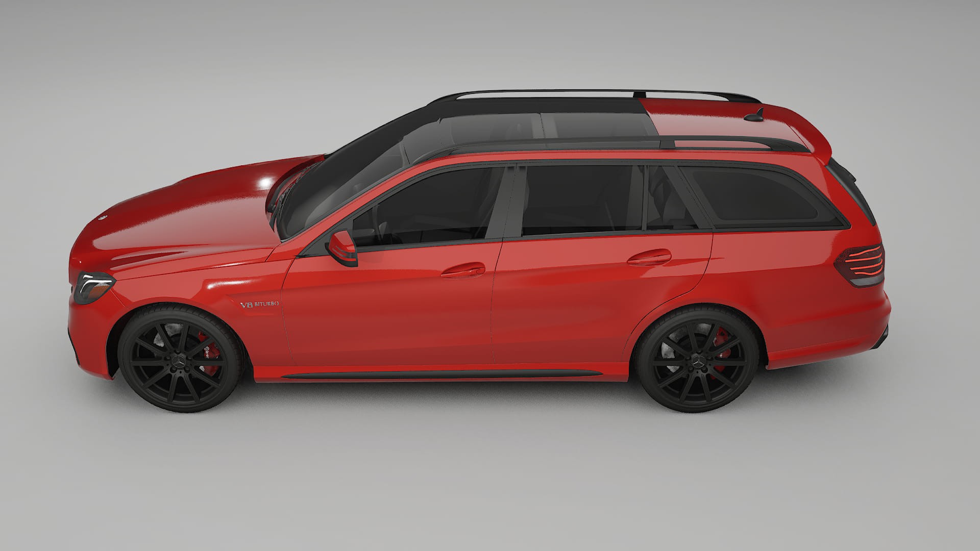 Mercedes E63 AMG Combi W212 facelift LCI TPU Lackskyddsfilm | BLAZE Färgskiftande PPF – Komplett Förskuret Kit