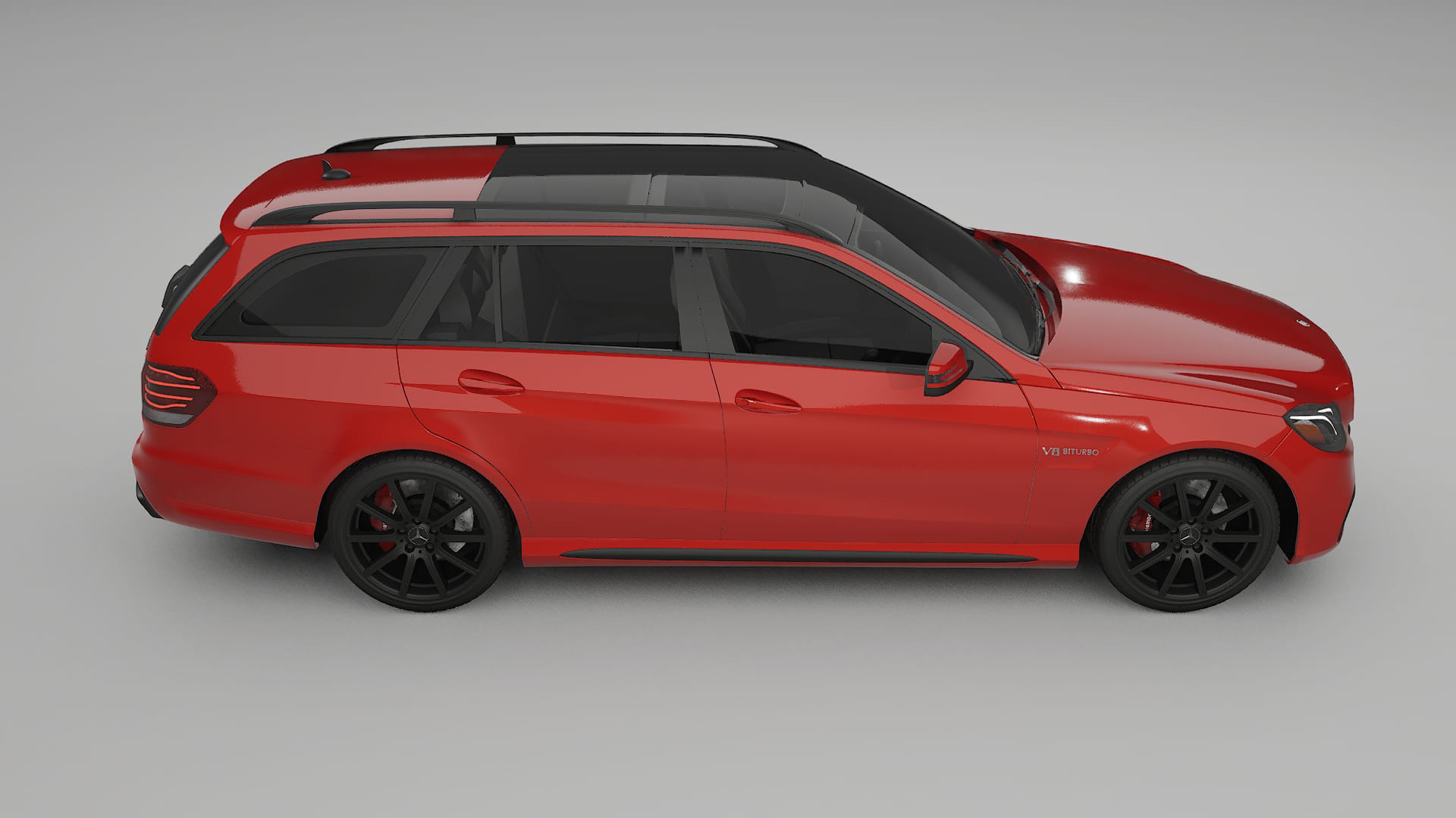 Mercedes E63 AMG Combi W212 facelift LCI TPU Lackskyddsfilm | BLAZE Färgskiftande PPF – Komplett Förskuret Kit