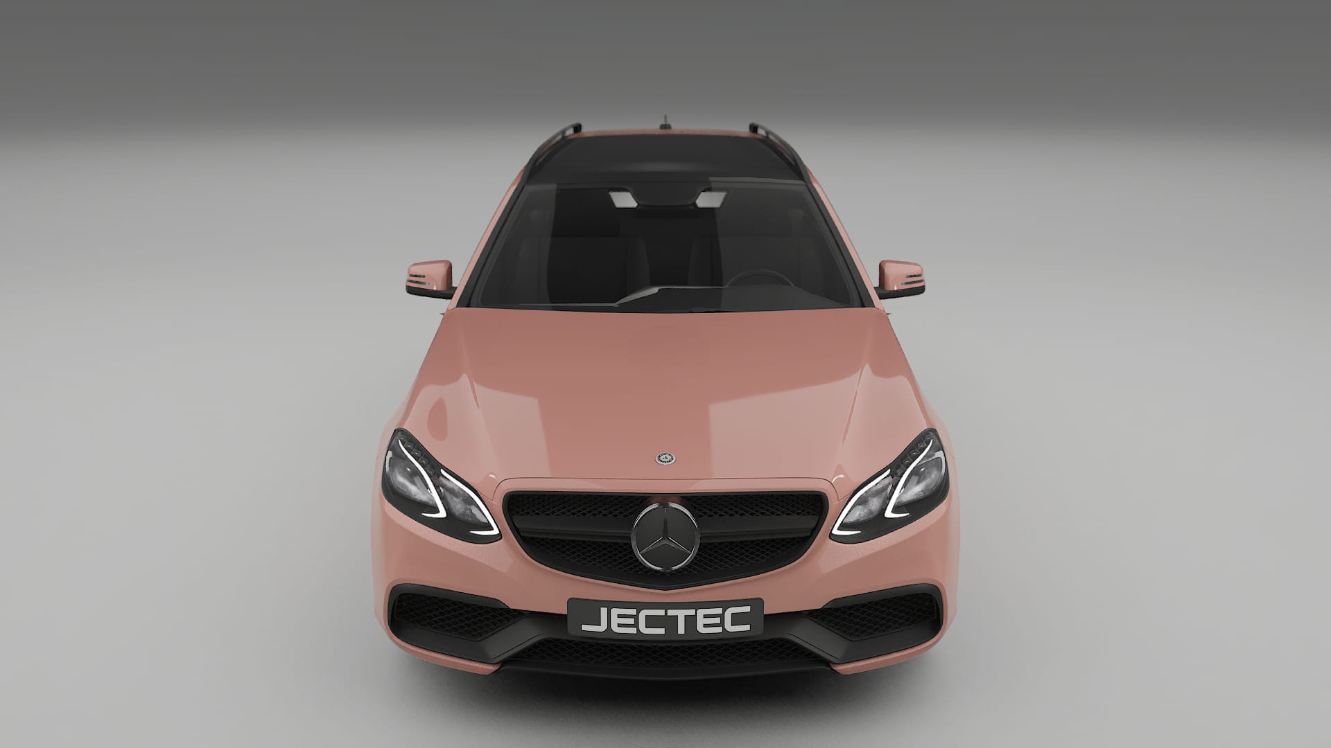 Mercedes E63 AMG Combi W212 facelift LCI TPU Lackskyddsfilm | BLUSH Färgskiftande PPF – Komplett Förskuret Kit