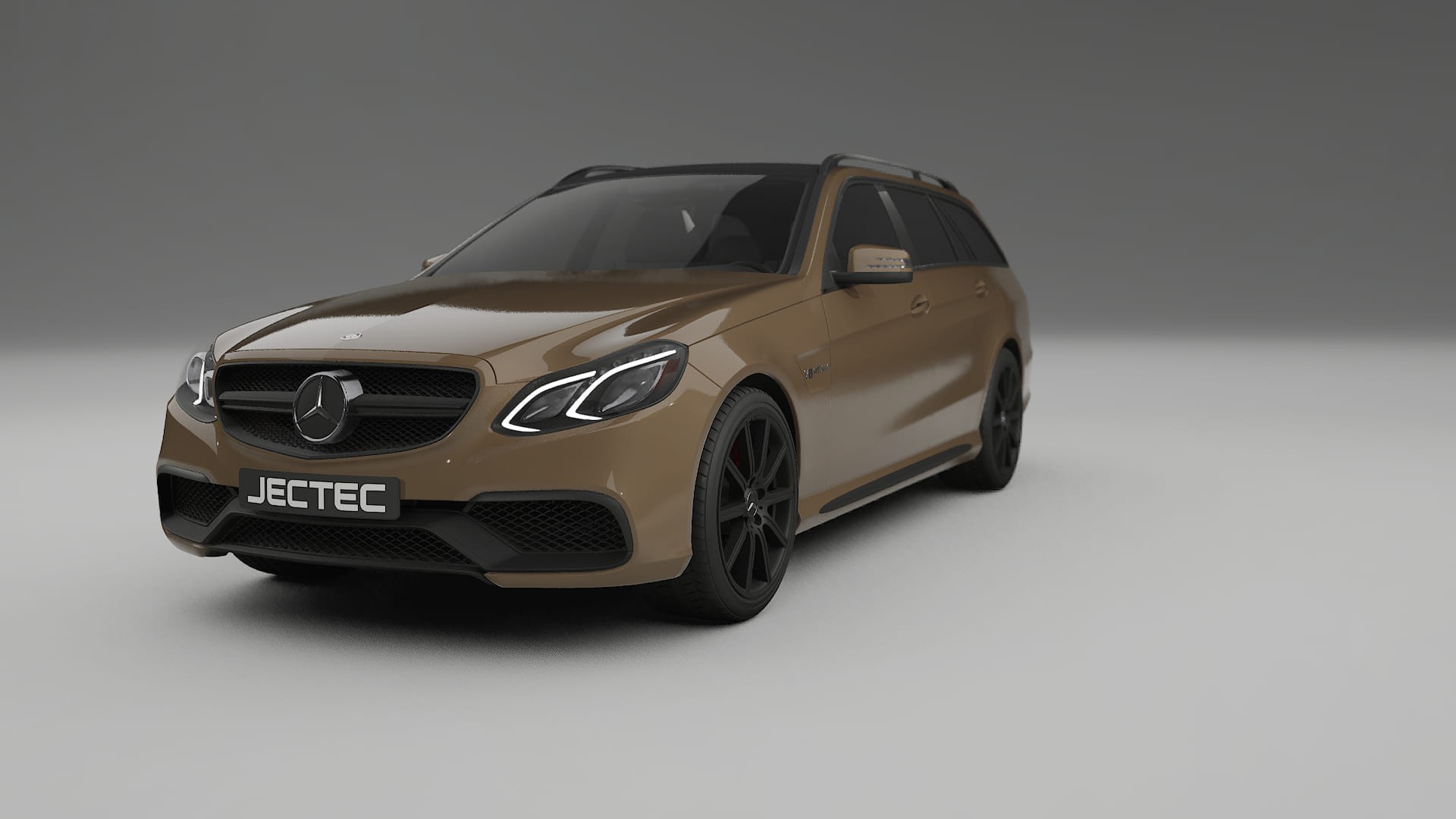 Mercedes E63 AMG Combi W212 facelift LCI TPU Lackskyddsfilm | SAHARA Färgskiftande PPF – Komplett Förskuret Kit
