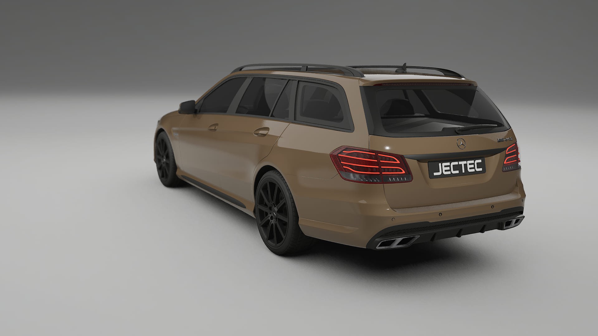 Mercedes E63 AMG Combi W212 facelift LCI TPU Lackskyddsfilm | SAHARA Färgskiftande PPF – Komplett Förskuret Kit