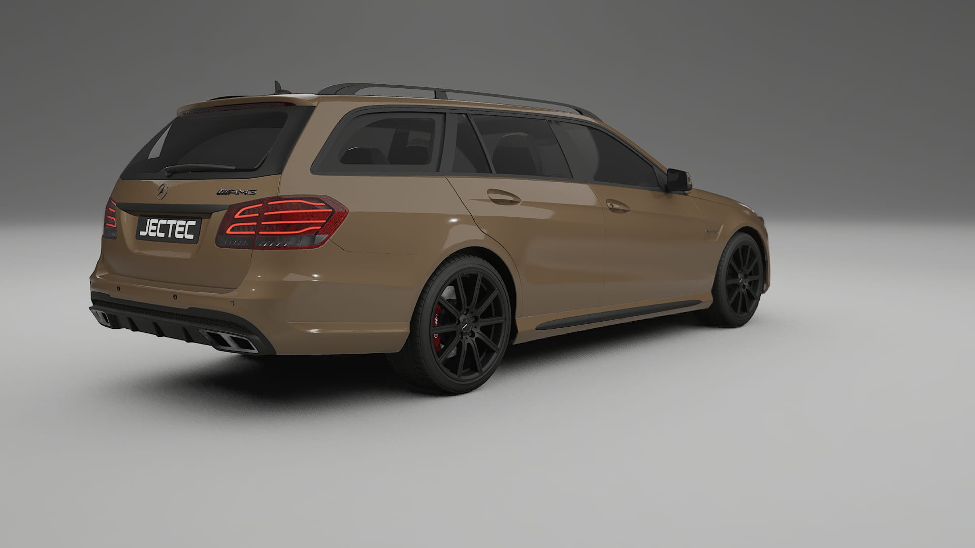 Mercedes E63 AMG Combi W212 facelift LCI TPU Lackskyddsfilm | SAHARA Färgskiftande PPF – Komplett Förskuret Kit