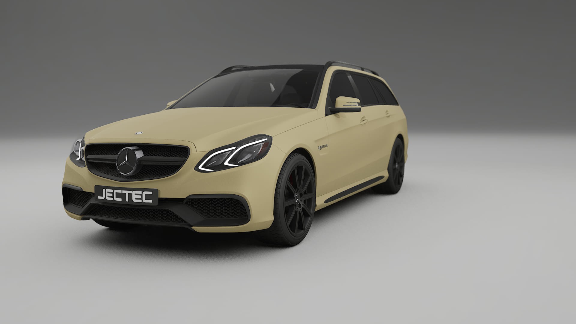 Mercedes E63 AMG Combi W212 facelift LCI TPU Lackskyddsfilm | SAND Färgskiftande PPF – Komplett Förskuret Kit