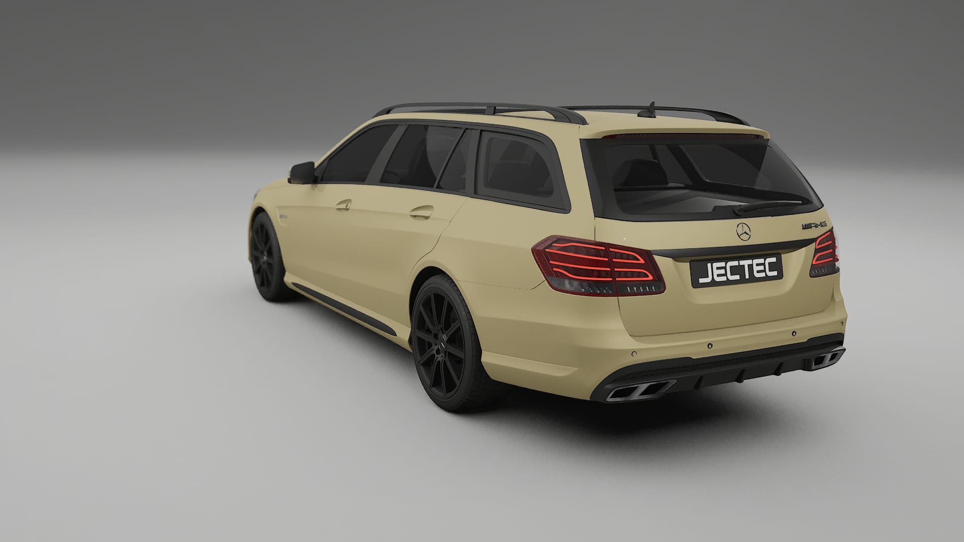 Mercedes E63 AMG Combi W212 facelift LCI TPU Lackskyddsfilm | SAND Färgskiftande PPF – Komplett Förskuret Kit