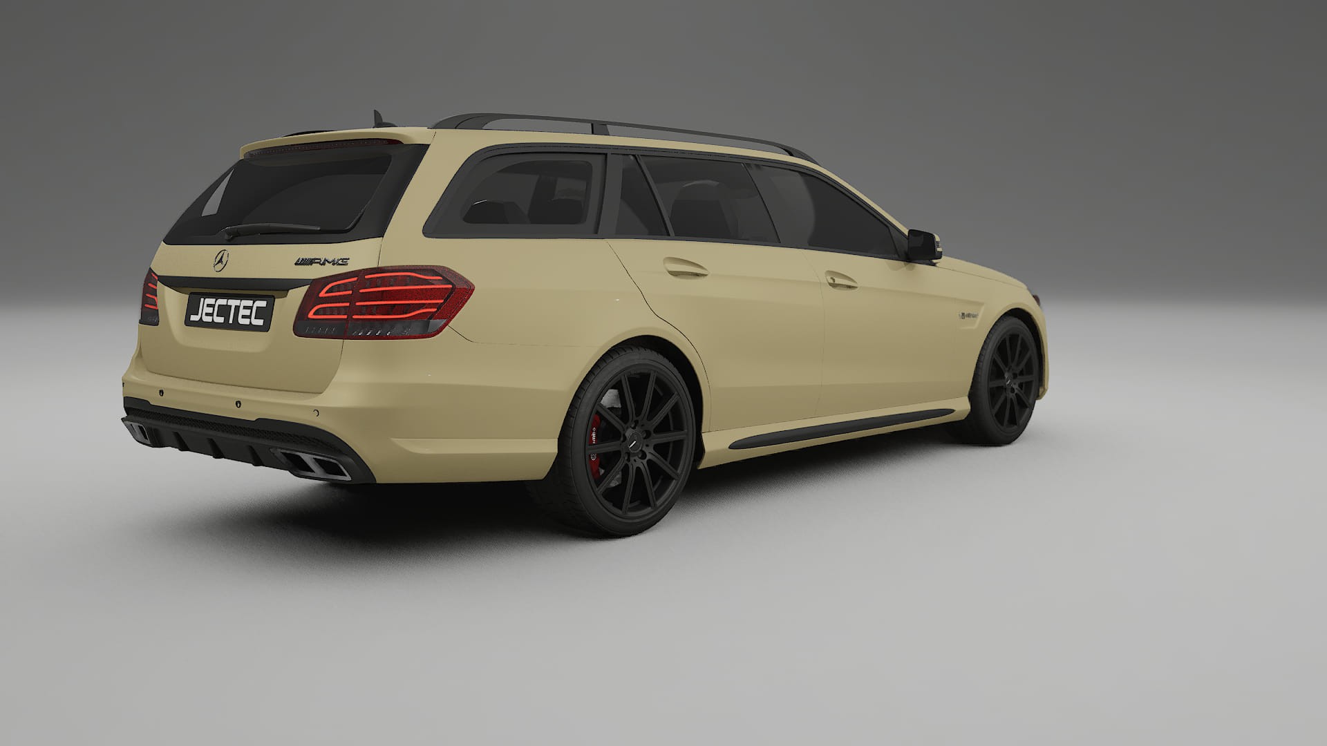 Mercedes E63 AMG Combi W212 facelift LCI TPU Lackskyddsfilm | SAND Färgskiftande PPF – Komplett Förskuret Kit