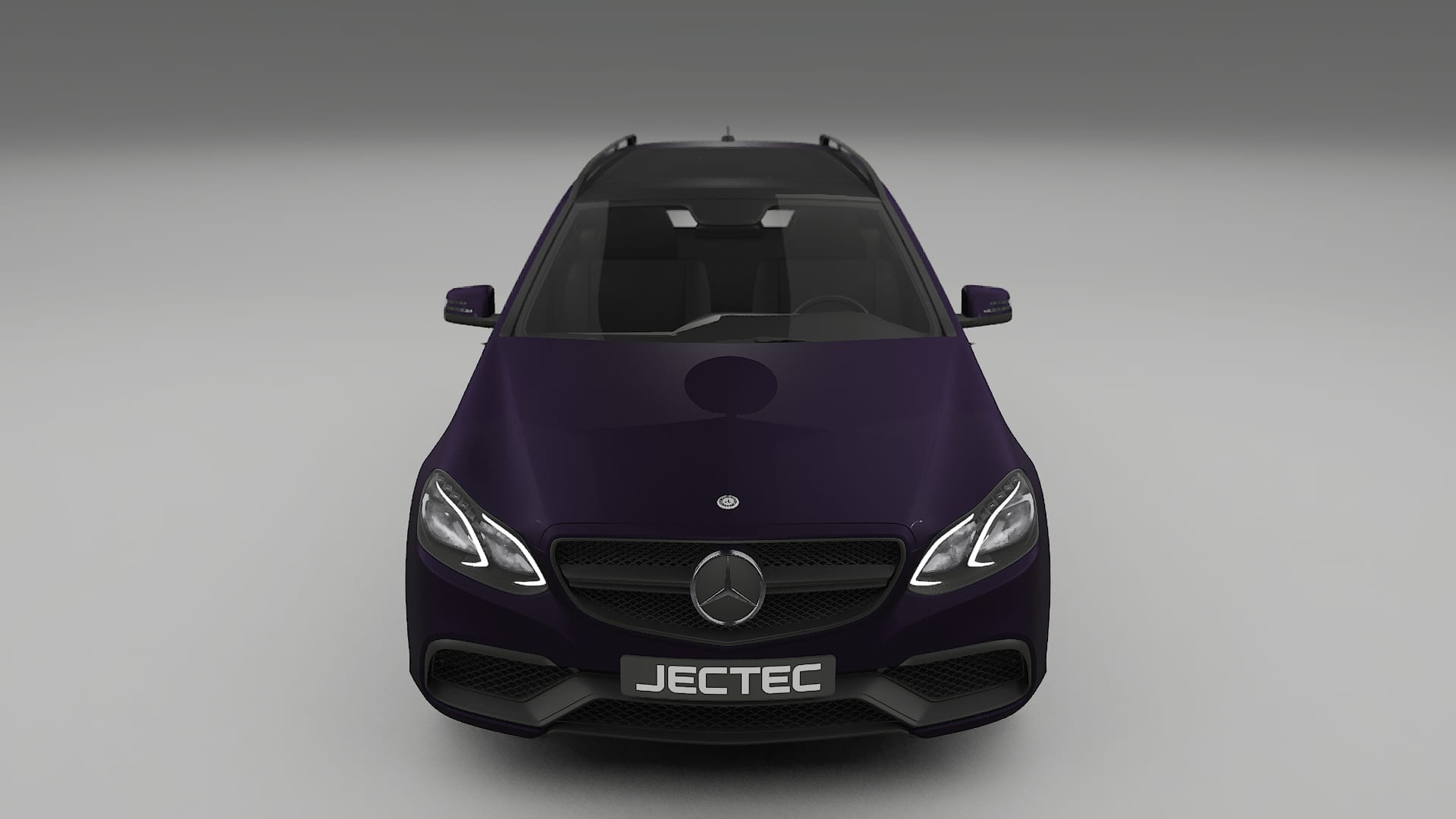 Mercedes E63 AMG Combi W212 facelift LCI TPU Lackskyddsfilm | VIOLET Färgskiftande PPF – Komplett Förskuret Kit