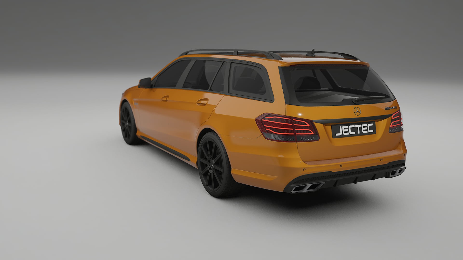 Mercedes E63 AMG Combi W212 facelift LCI TPU Lackskyddsfilm | DAISY Färgskiftande PPF – Komplett Förskuret Kit