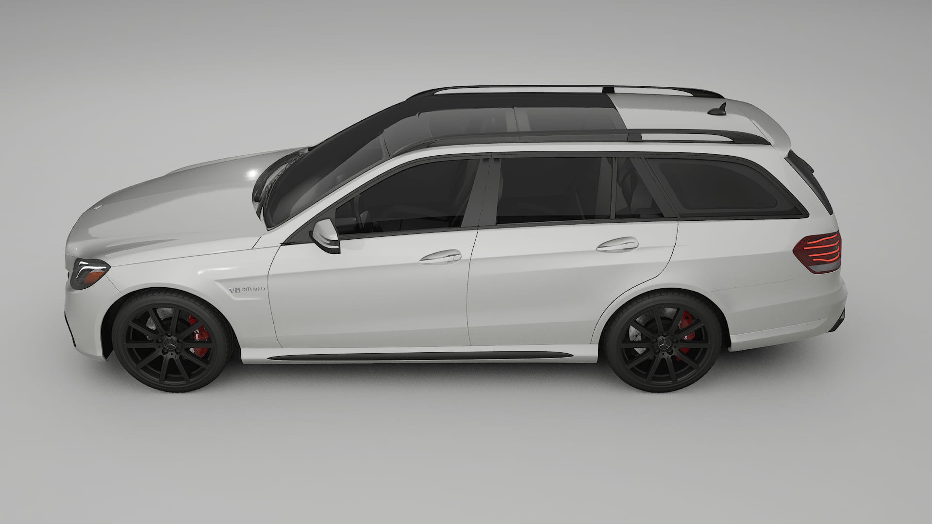 Mercedes E63 AMG Combi W212 facelift LCI TPU Lackskyddsfilm | PEARL Färgskiftande PPF – Komplett Förskuret Kit