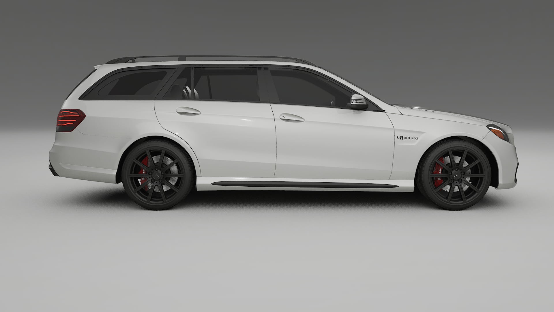 Mercedes E63 AMG Combi W212 facelift LCI TPU Lackskyddsfilm | PEARL Färgskiftande PPF – Komplett Förskuret Kit