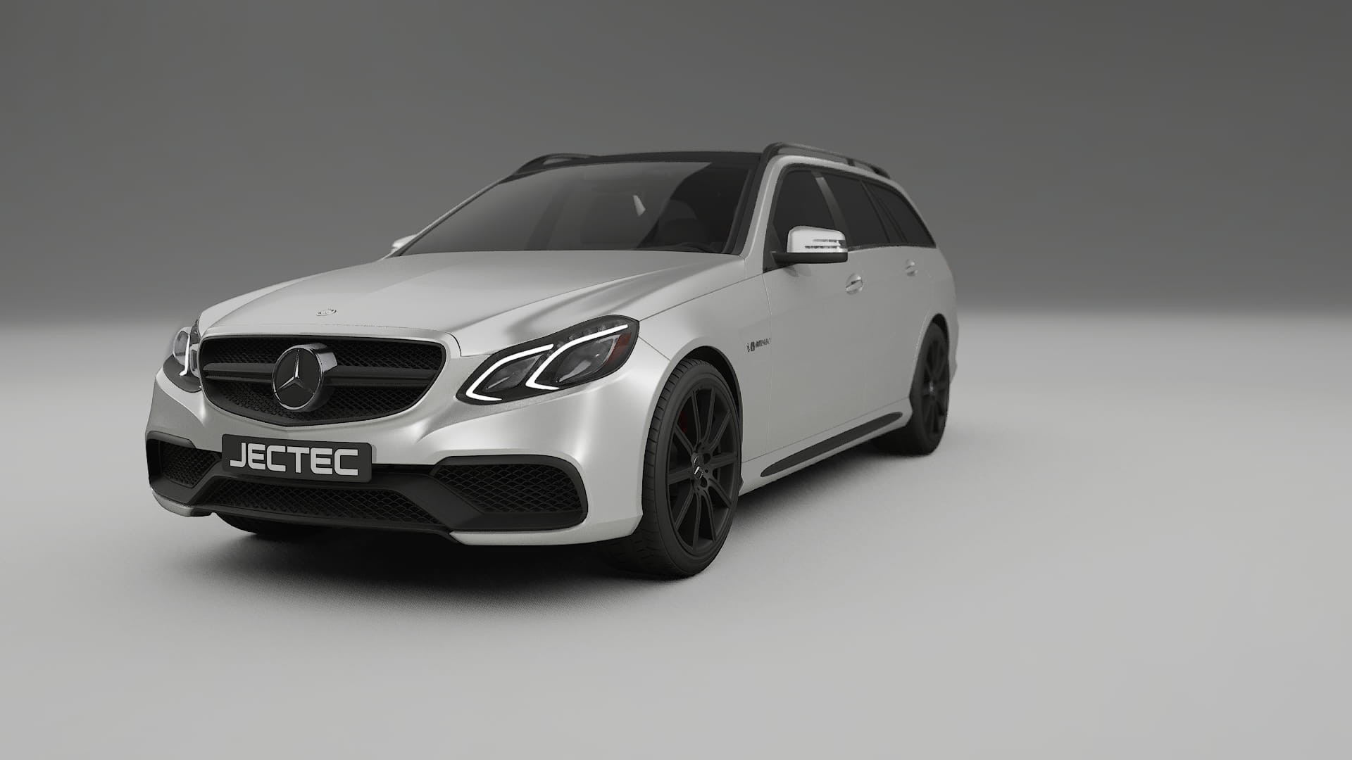 Mercedes E63 AMG Combi W212 facelift LCI TPU Lackskyddsfilm | OPAL Färgskiftande PPF – Komplett Förskuret Kit