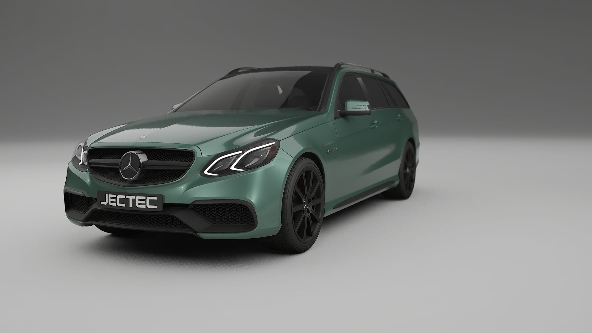 Mercedes E63 AMG Combi W212 facelift LCI TPU Lackskyddsfilm | EVERGREEN Färgskiftande PPF – Komplett Förskuret Kit