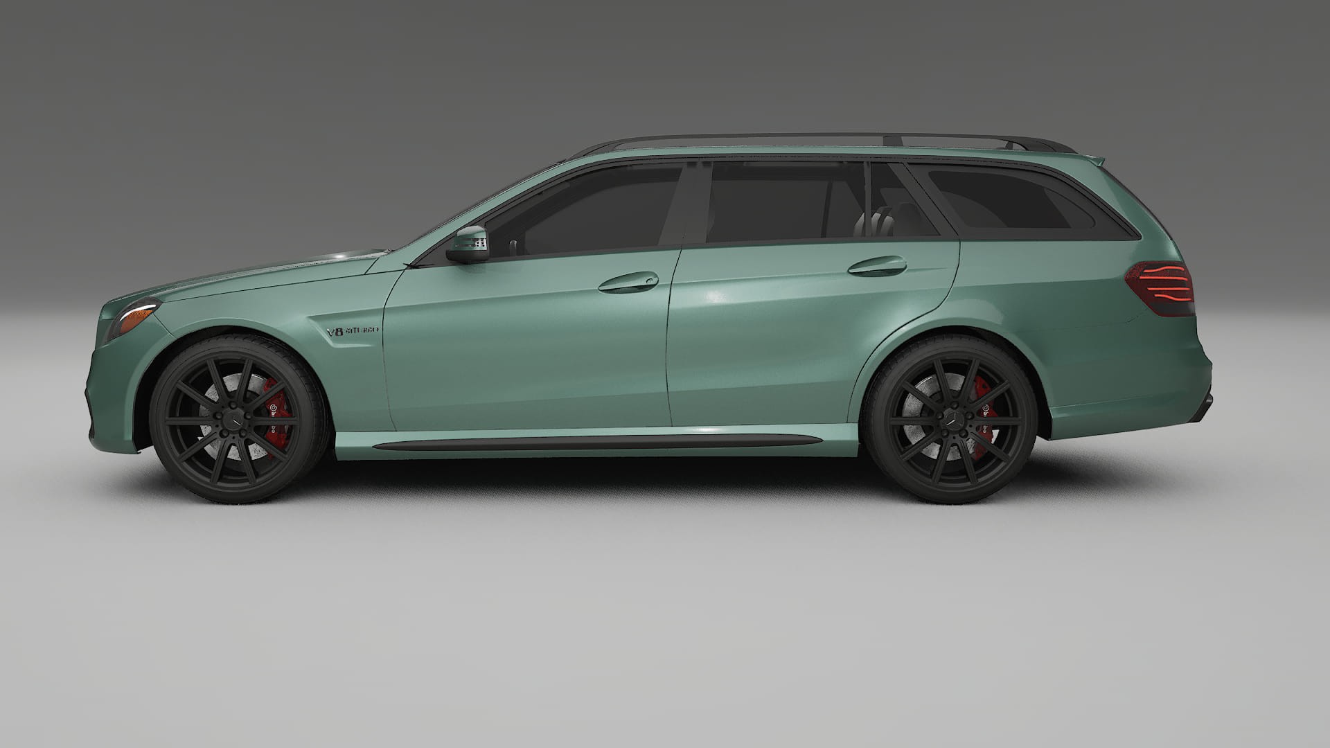 Mercedes E63 AMG Combi W212 facelift LCI TPU Lackskyddsfilm | EVERGREEN Färgskiftande PPF – Komplett Förskuret Kit