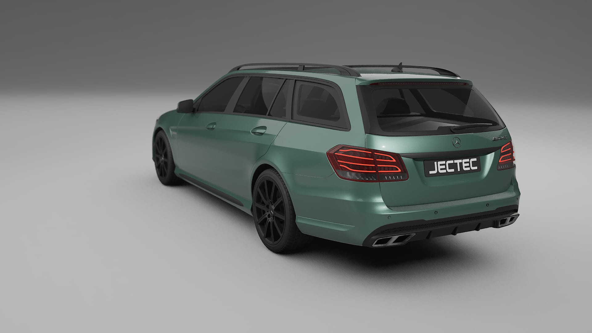 Mercedes E63 AMG Combi W212 facelift LCI TPU Lackskyddsfilm | EVERGREEN Färgskiftande PPF – Komplett Förskuret Kit