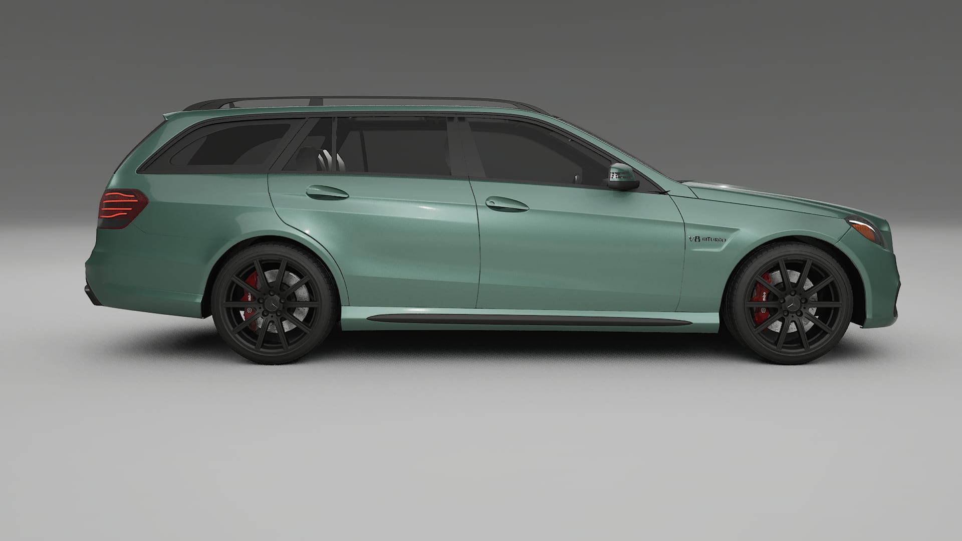 Mercedes E63 AMG Combi W212 facelift LCI TPU Lackskyddsfilm | EVERGREEN Färgskiftande PPF – Komplett Förskuret Kit