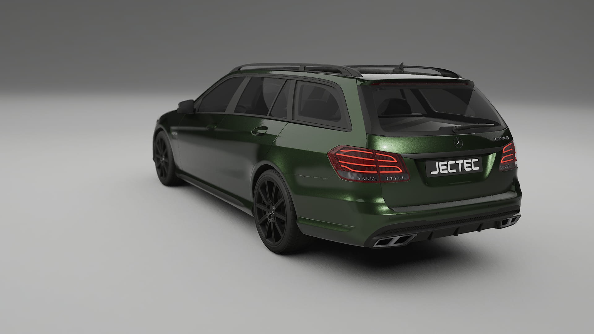 Mercedes E63 AMG Combi W212 facelift LCI TPU Lackskyddsfilm | LAGOON Färgskiftande PPF – Komplett Förskuret Kit