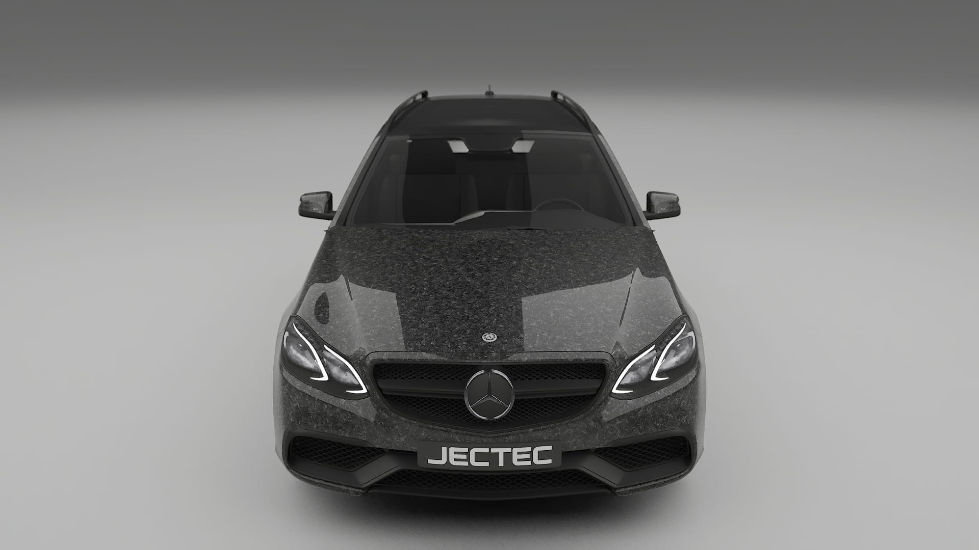 Mercedes E63 AMG Combi W212 facelift LCI TPU Lackskyddsfilm | FORGED S Färgskiftande PPF – Komplett Förskuret Kit