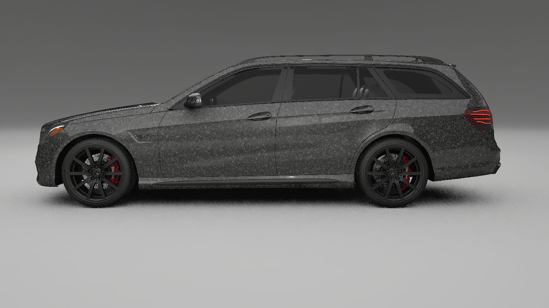 Mercedes E63 AMG Combi W212 facelift LCI TPU Lackskyddsfilm | FORGED S Färgskiftande PPF – Komplett Förskuret Kit