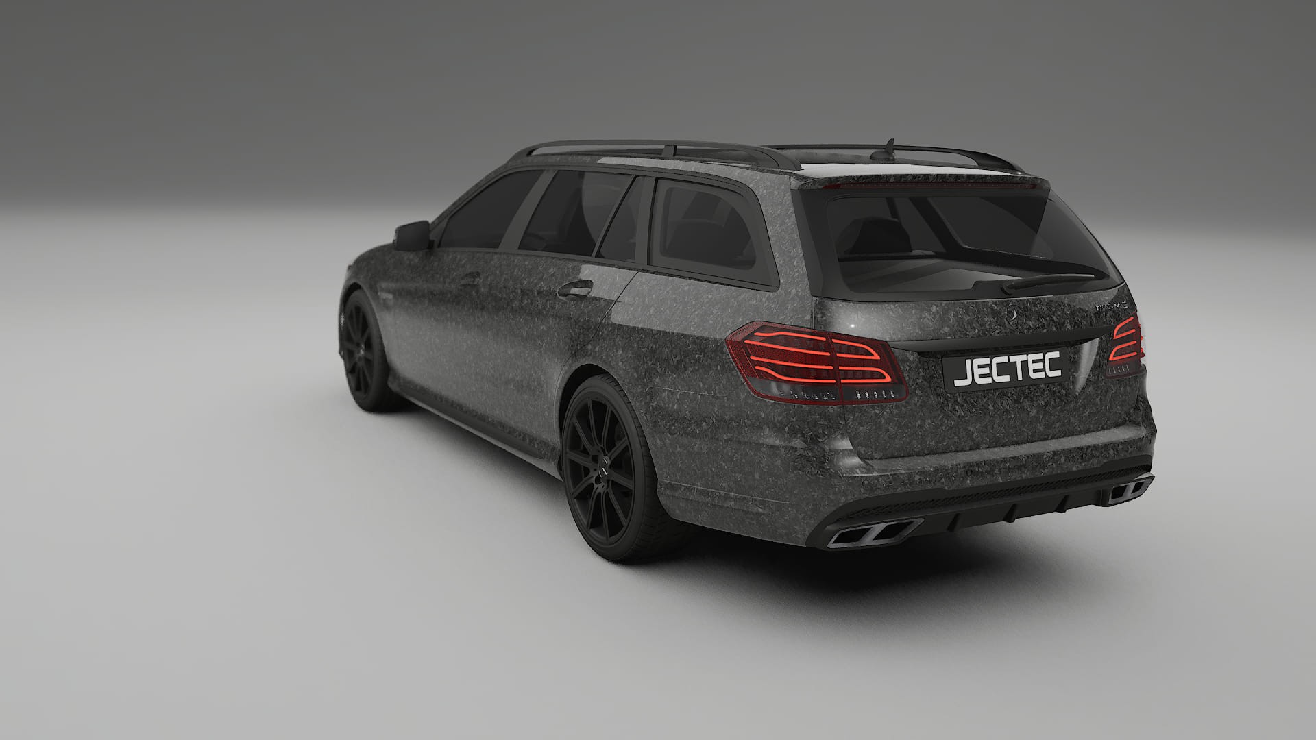 Mercedes E63 AMG Combi W212 facelift LCI TPU Lackskyddsfilm | FORGED S Färgskiftande PPF – Komplett Förskuret Kit