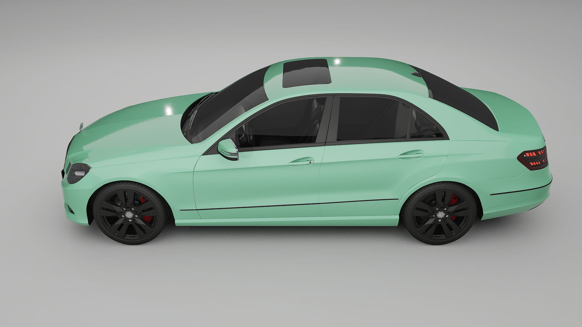 Mercedes E Class Sedan W212 Prefacelift pre LCI TPU Lackskyddsfilm | DUSTY Färgskiftande PPF – Komplett Förskuret Kit