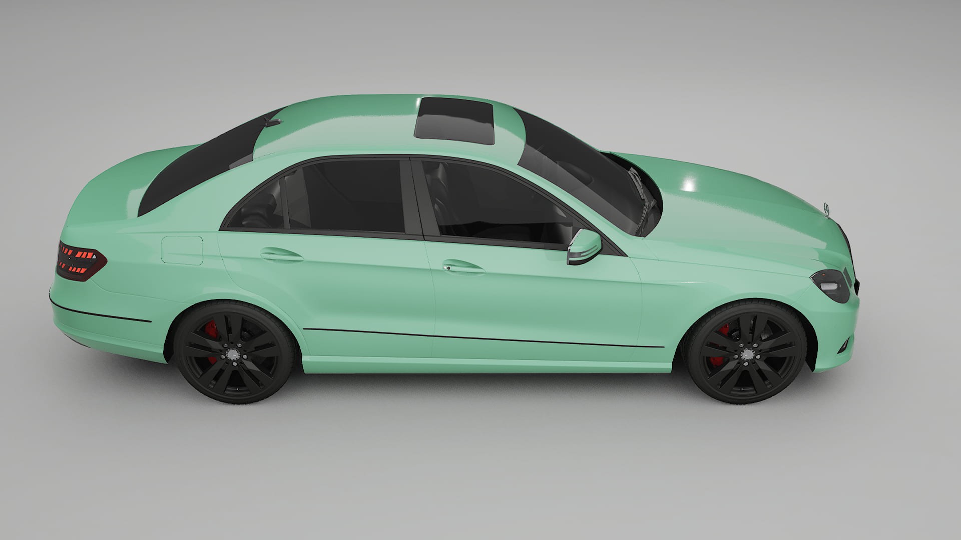 Mercedes E Class Sedan W212 Prefacelift pre LCI TPU Lackskyddsfilm | DUSTY Färgskiftande PPF – Komplett Förskuret Kit