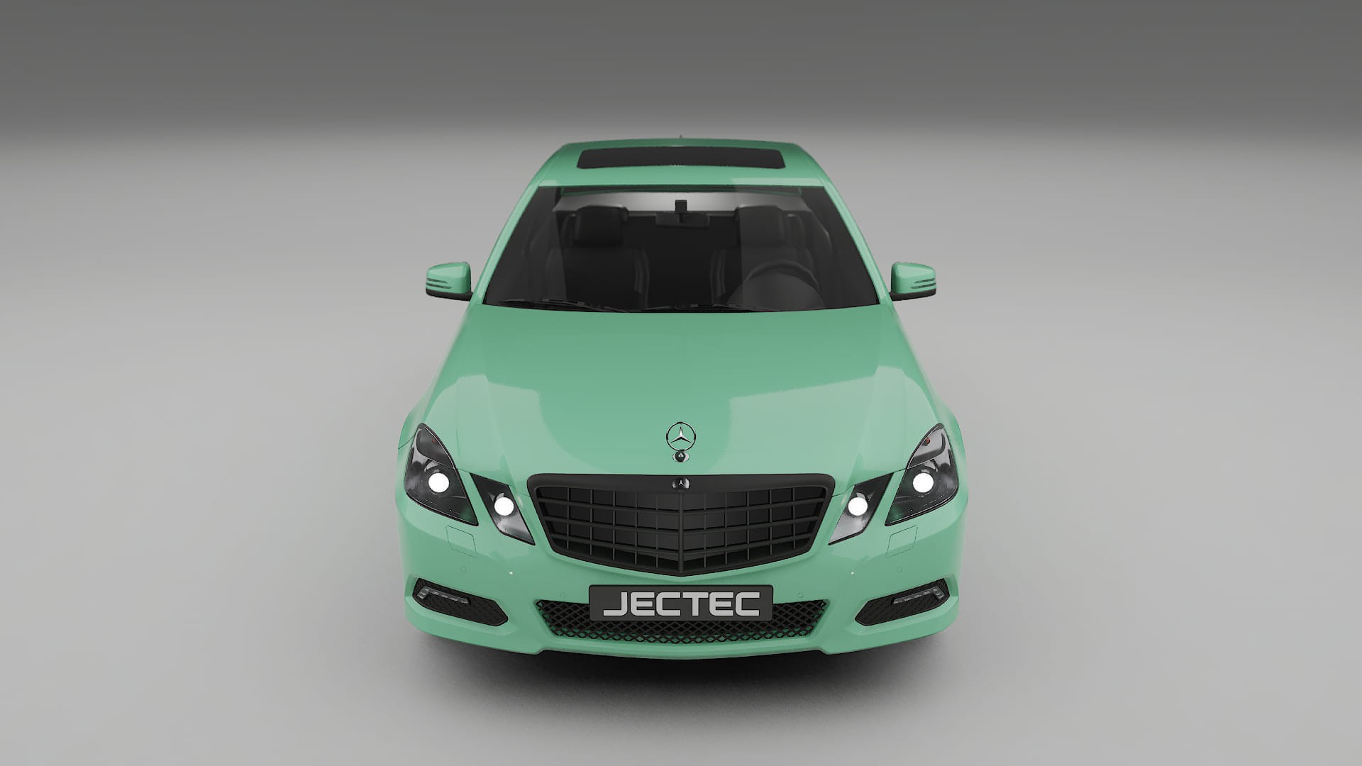 Mercedes E Class Sedan W212 Prefacelift pre LCI TPU Lackskyddsfilm | DUSTY Färgskiftande PPF – Komplett Förskuret Kit