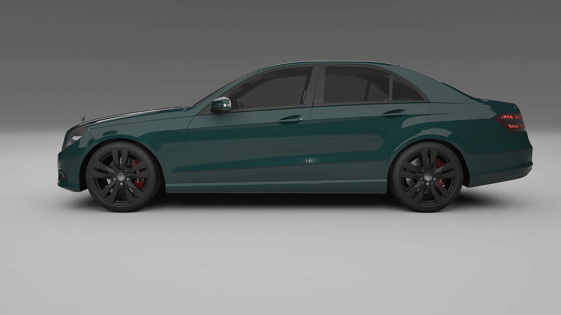 Mercedes E Class Sedan W212 Prefacelift pre LCI TPU Lackskyddsfilm | INFERNO Färgskiftande PPF – Komplett Förskuret Kit