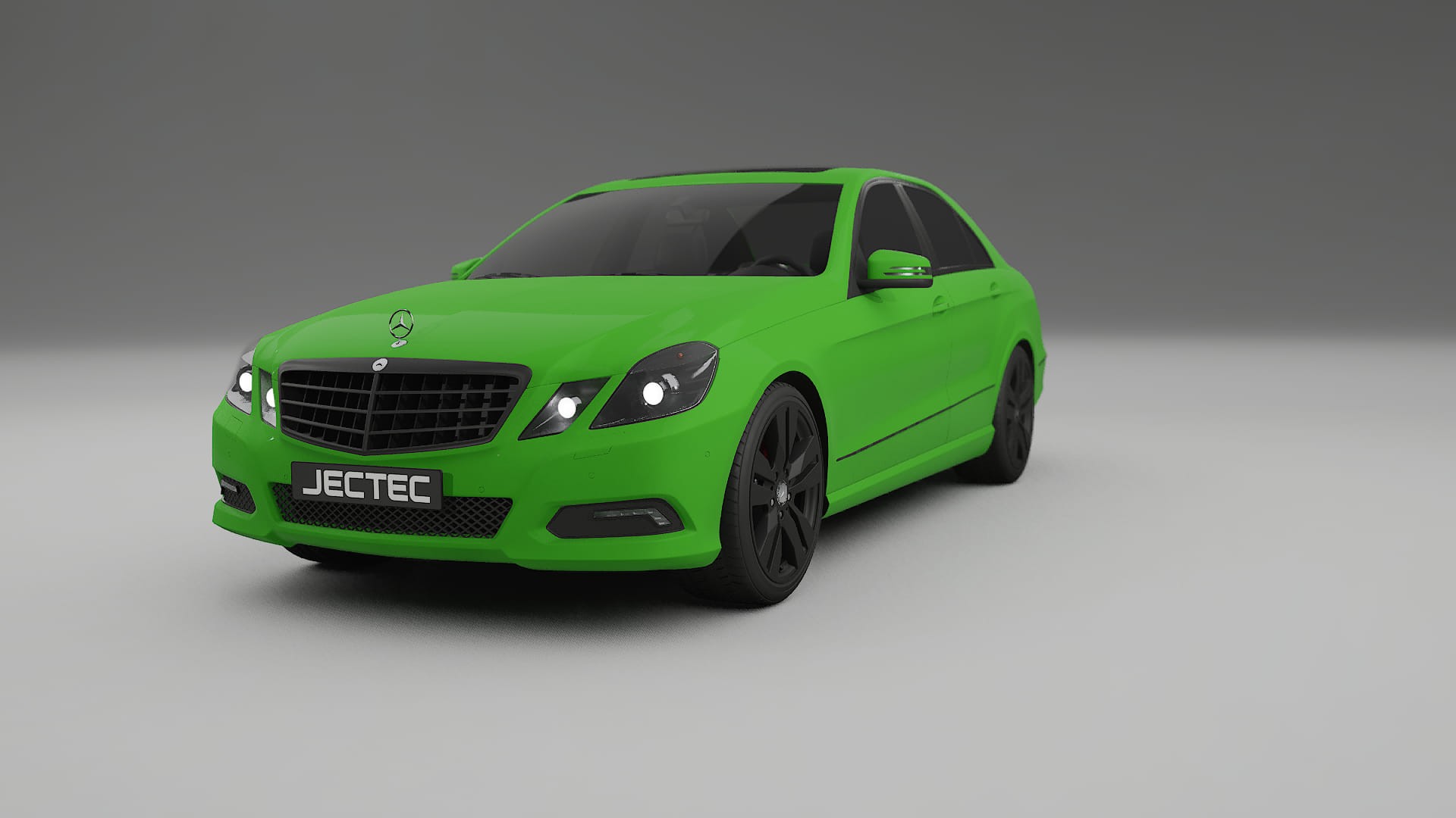 Mercedes E Class Sedan W212 Prefacelift pre LCI TPU Lackskyddsfilm | VENOM Färgskiftande PPF – Komplett Förskuret Kit
