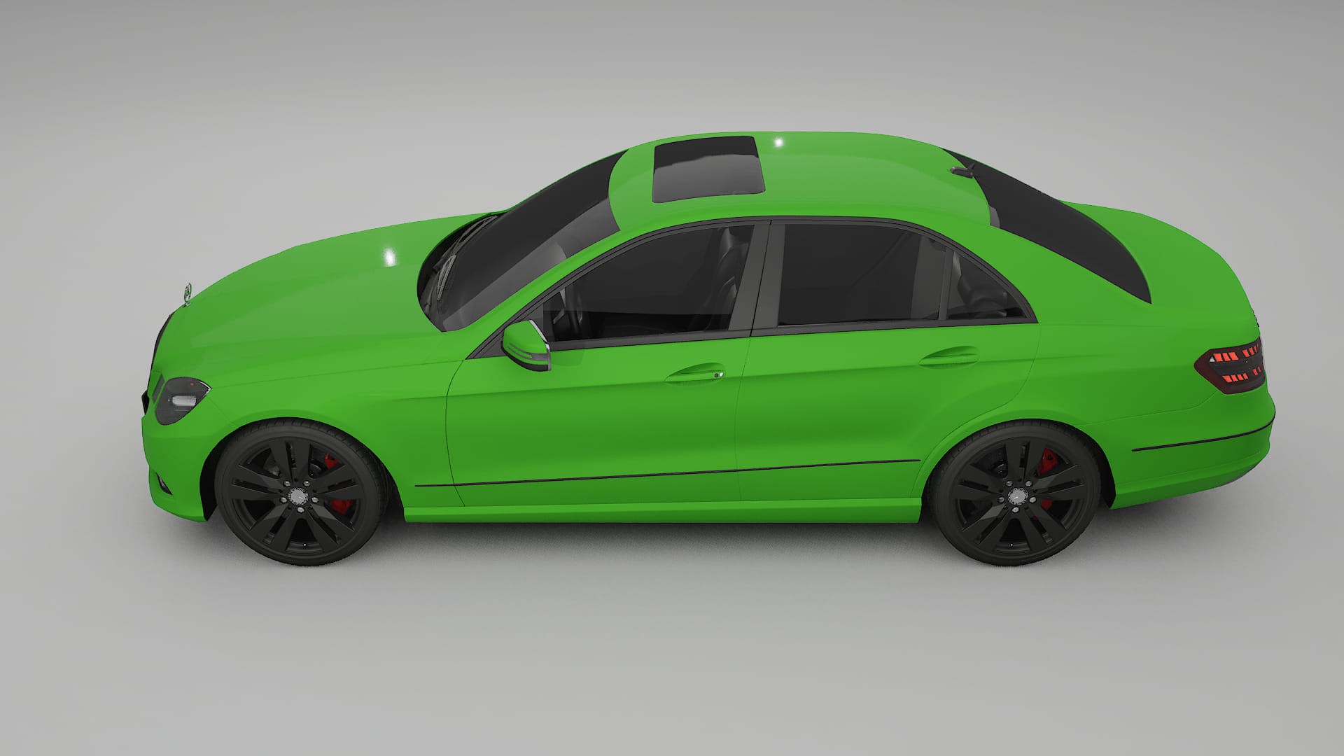 Mercedes E Class Sedan W212 Prefacelift pre LCI TPU Lackskyddsfilm | VENOM Färgskiftande PPF – Komplett Förskuret Kit